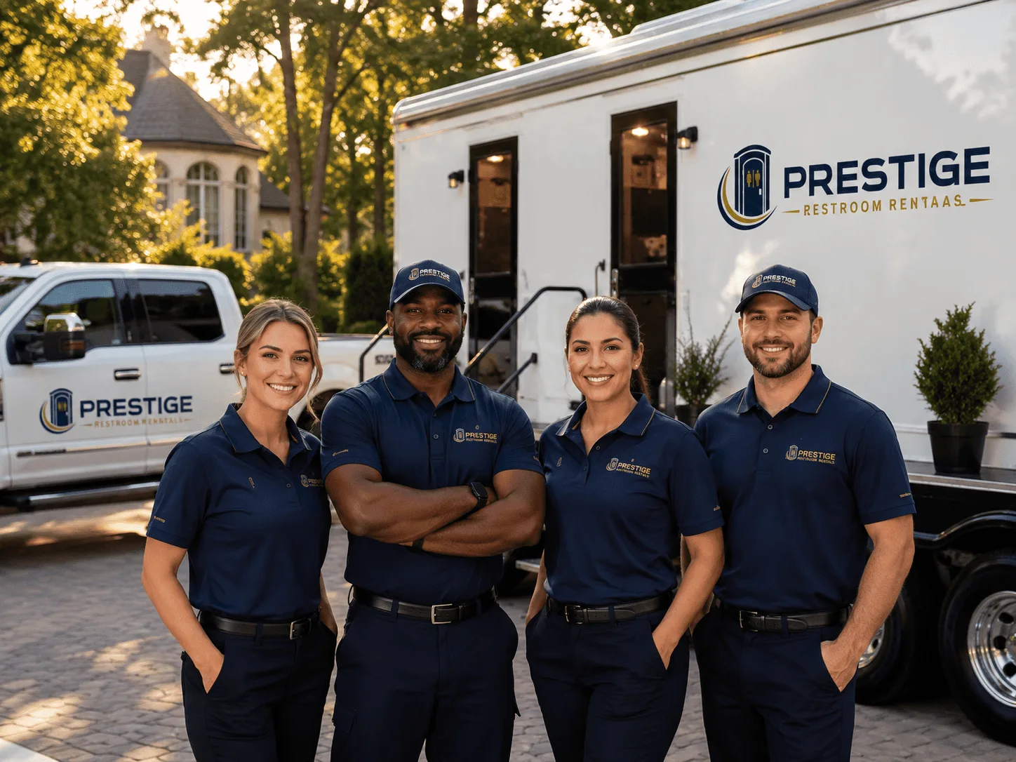 Trusted Luxury Portable Restrooms company in Elba, NE